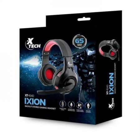 Auricular gaming Xtech Xth541 Ixion Negro Rojo gamer comprar venta en quito ecuador