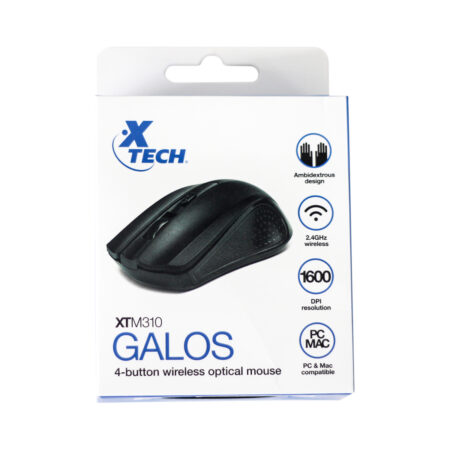 Mouse Xtech Xtm310 Wifi Inalámbrico para Pc de Escritorio - Laptop