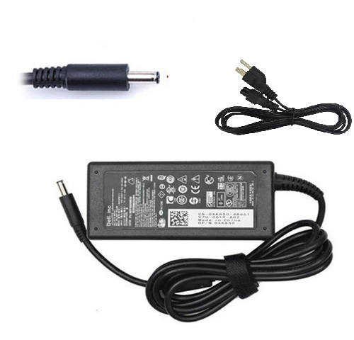 cargador dell para laptop 19.5v 3.34a 65W 7.4x3.0mm de punta mini