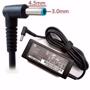 cargador hp para laptop punta azul