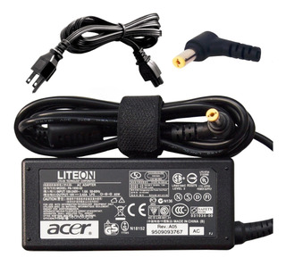 cargador para laptop acer punta amarilla