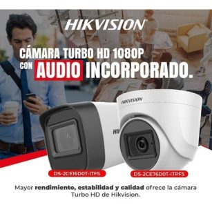 camaras de seguridad con audio integrado