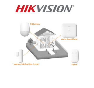 kit de alarma hikvision inalambrica wifi
