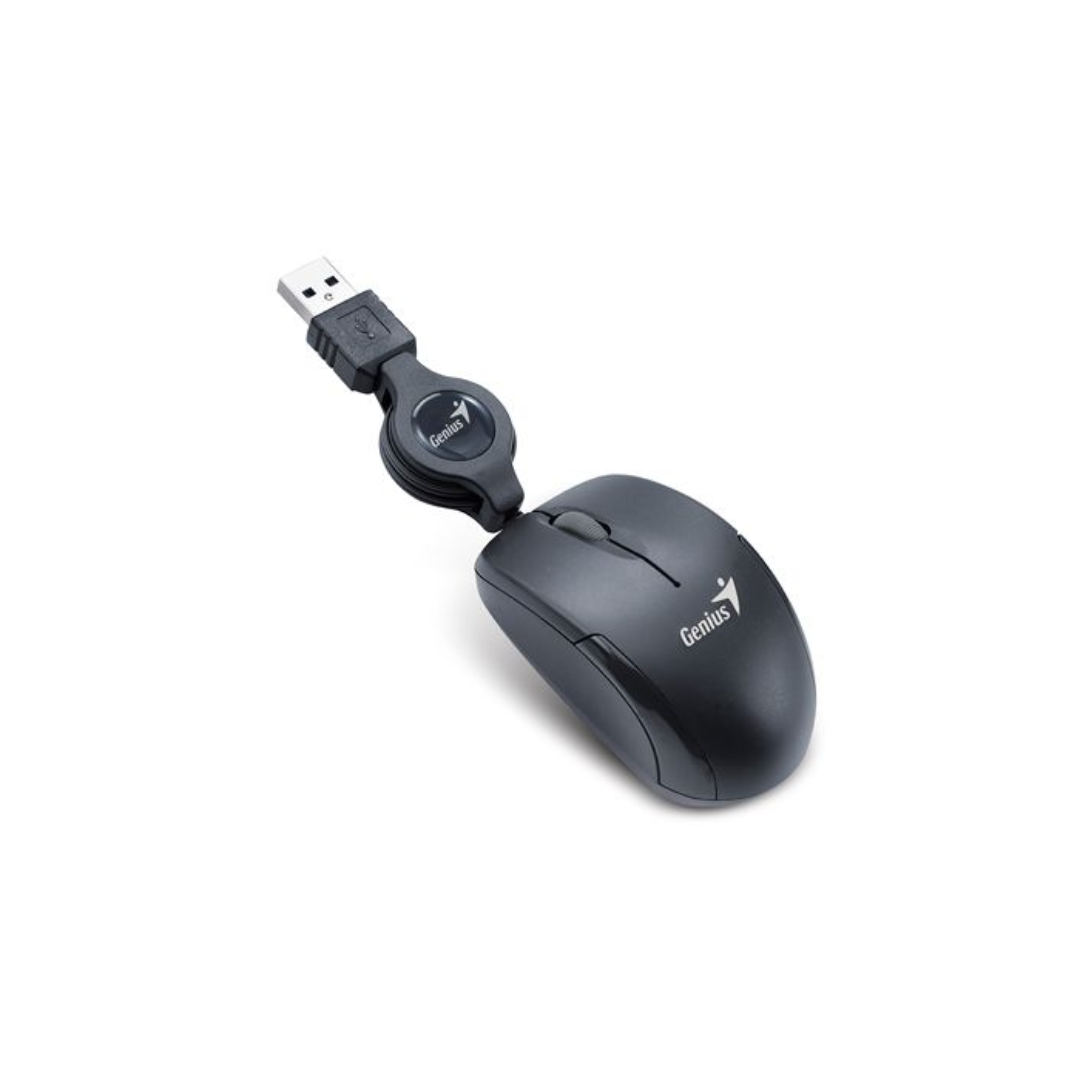 Mouse Genius Micro Traveler Usb Retrail Negro