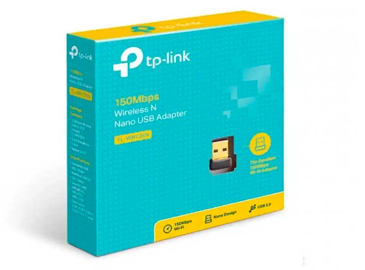 Tarjeta de Red Inalámbrica Usb Tp-link TL-WN725