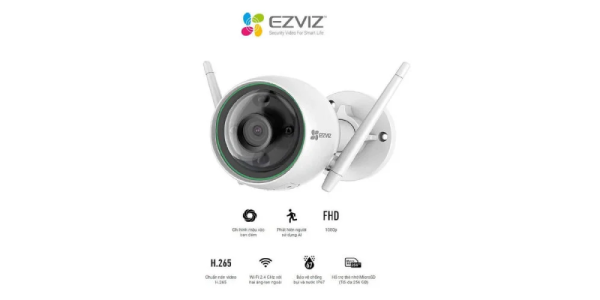 camara ip wifi ezviz c3w color noche pro