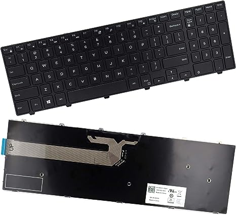 teclado para laptop dell 3541, 3542, 3543, 3551, 3552, 5542, 5545, 5547, 5755, 5551, 5552, 5557, 5558, 5559, 5758