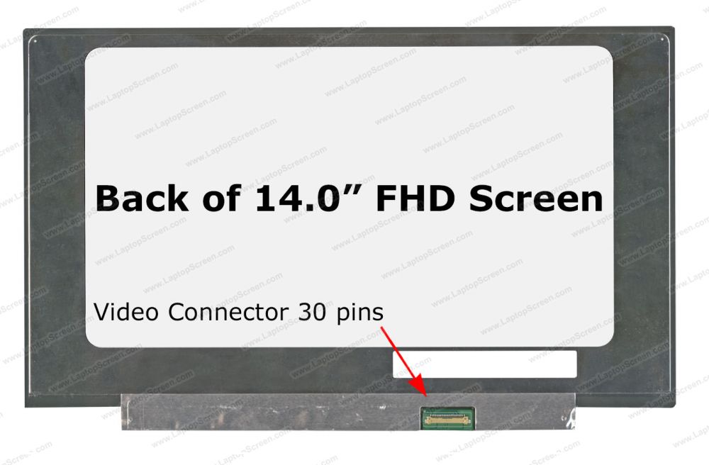 Pantalla de Laptop 14 pulgadas Led Slim 30 Pines FHD 1080P