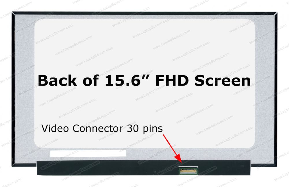 pantalla de Laptop 15.6 Led Slim 30 Pines FHD 1080p